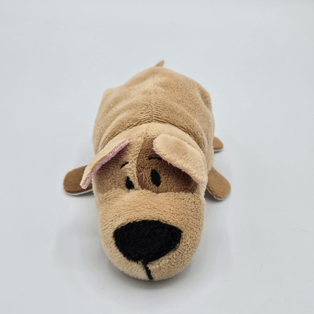 Jay Play Little Flip Zees Plush Dog Cat Brown Orange Yellow‎